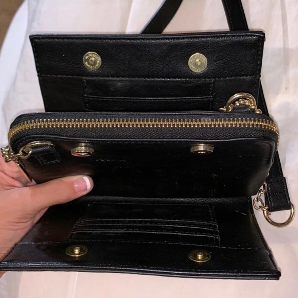 Steve Madden Gold Cross Body Purse - Picture 7 of 11